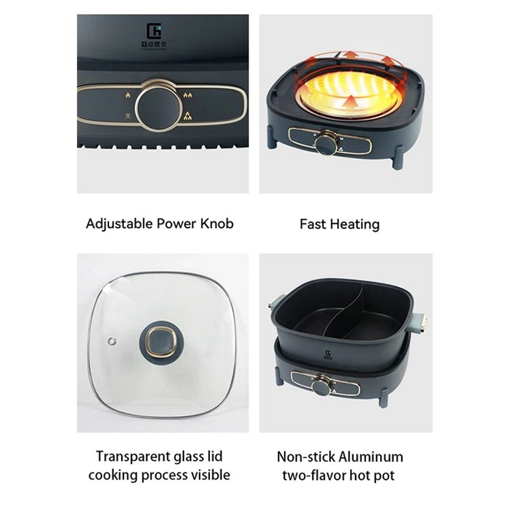 Aluminum Electric Hot Pot
